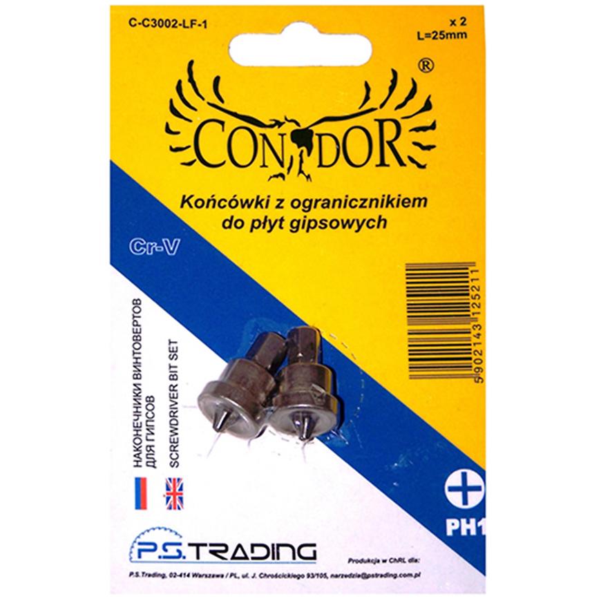 Krížový bit, s dorazom na sadrokartón, PH1 x 25 mm, 2 ks, Drel ⇒ RECENZIA + Skúsenosti zákazníkov